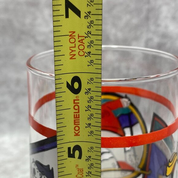 1995 Coca-Cola Polar Bear Glasses Set Of 4 Vintage Winter Sports 14 Oz - Picture 9 of 9